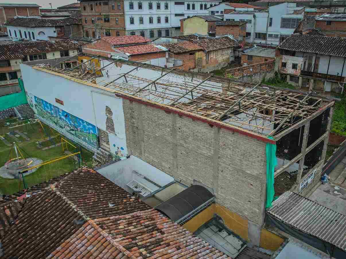 Avanzan las obras del nuevo Teatro Itaré para fortalecer la cultura y el patrimonio de Sonsón