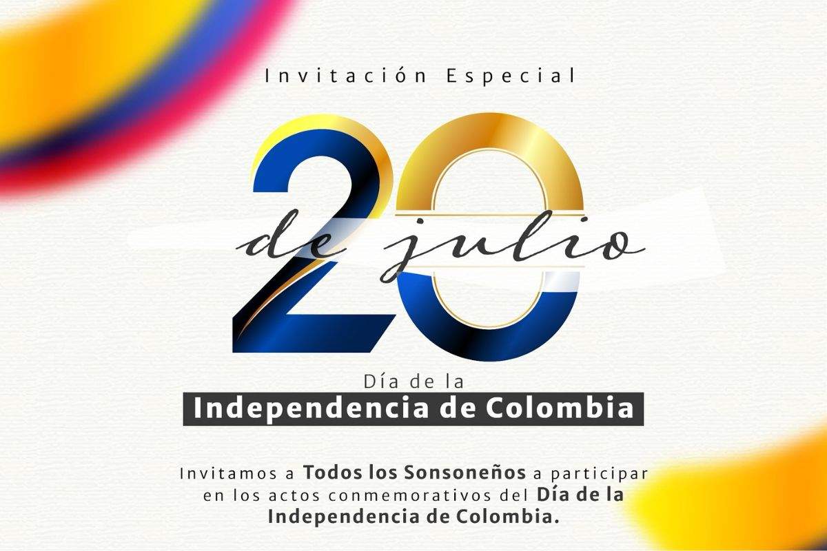 Día de la Independencia de Colombia en Sonsón: programación y desfile conmemorativo del 20 de julio