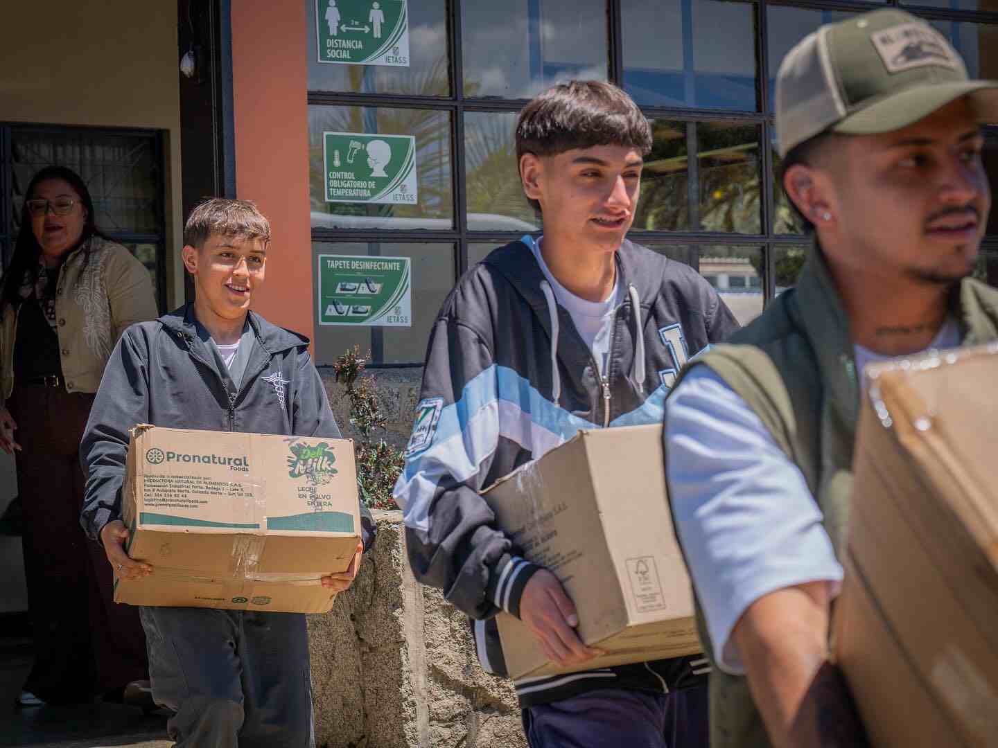 Instituciones educativas de Sonsón se unen a la solidaridad por Colombia tras el sismo