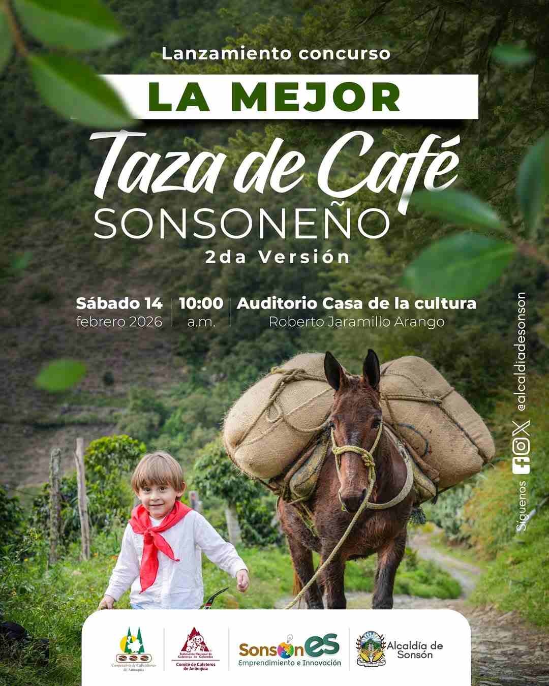 Lanzamiento de la segunda versión de La Mejor Taza de Café Sonsoneño