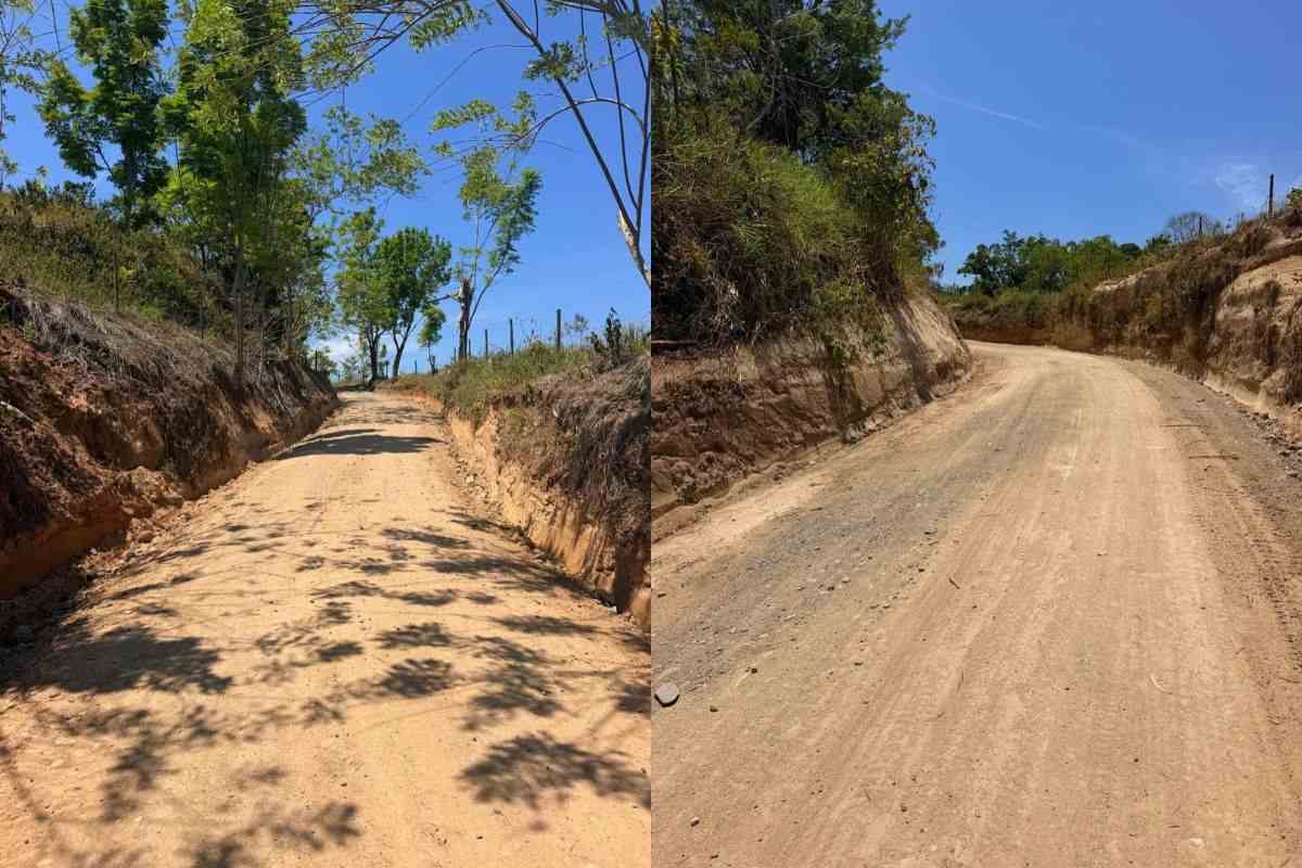 Sonsón está en obra: avanza el mantenimiento vial entre Piedras Blancas y San Miguel