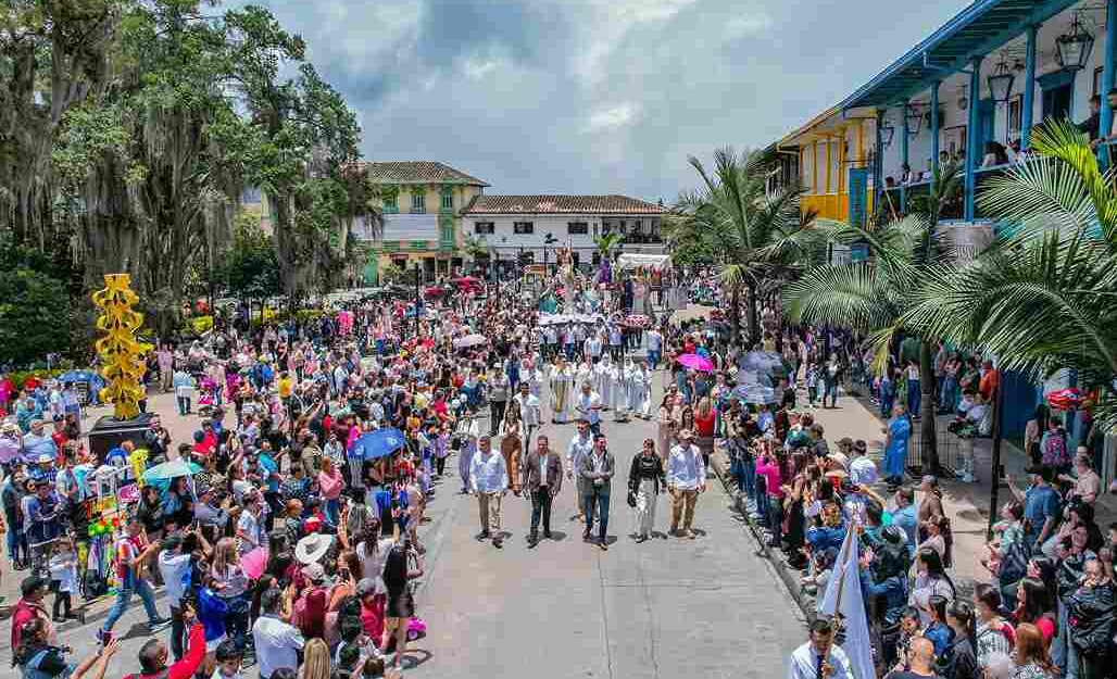 Celebración del Domingo de Resurrección en Sonsón