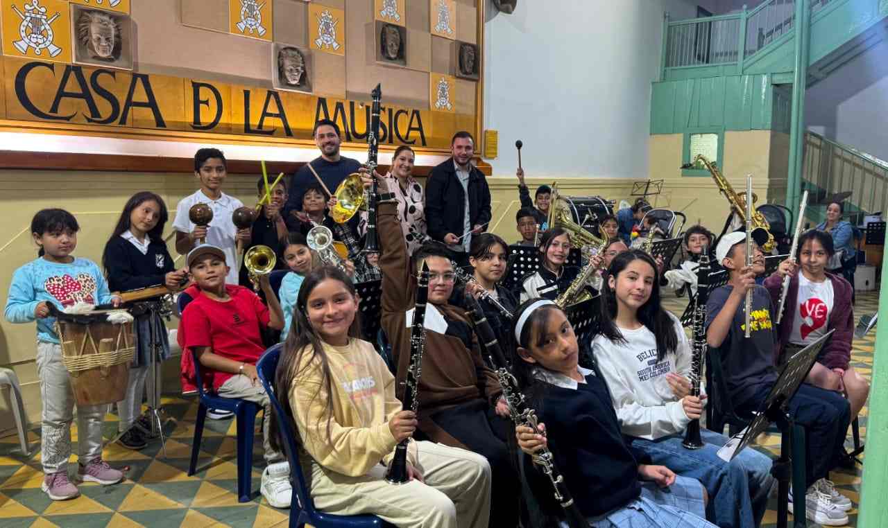 Banda Sinfónica Infantil, un orgullo de Sonsón