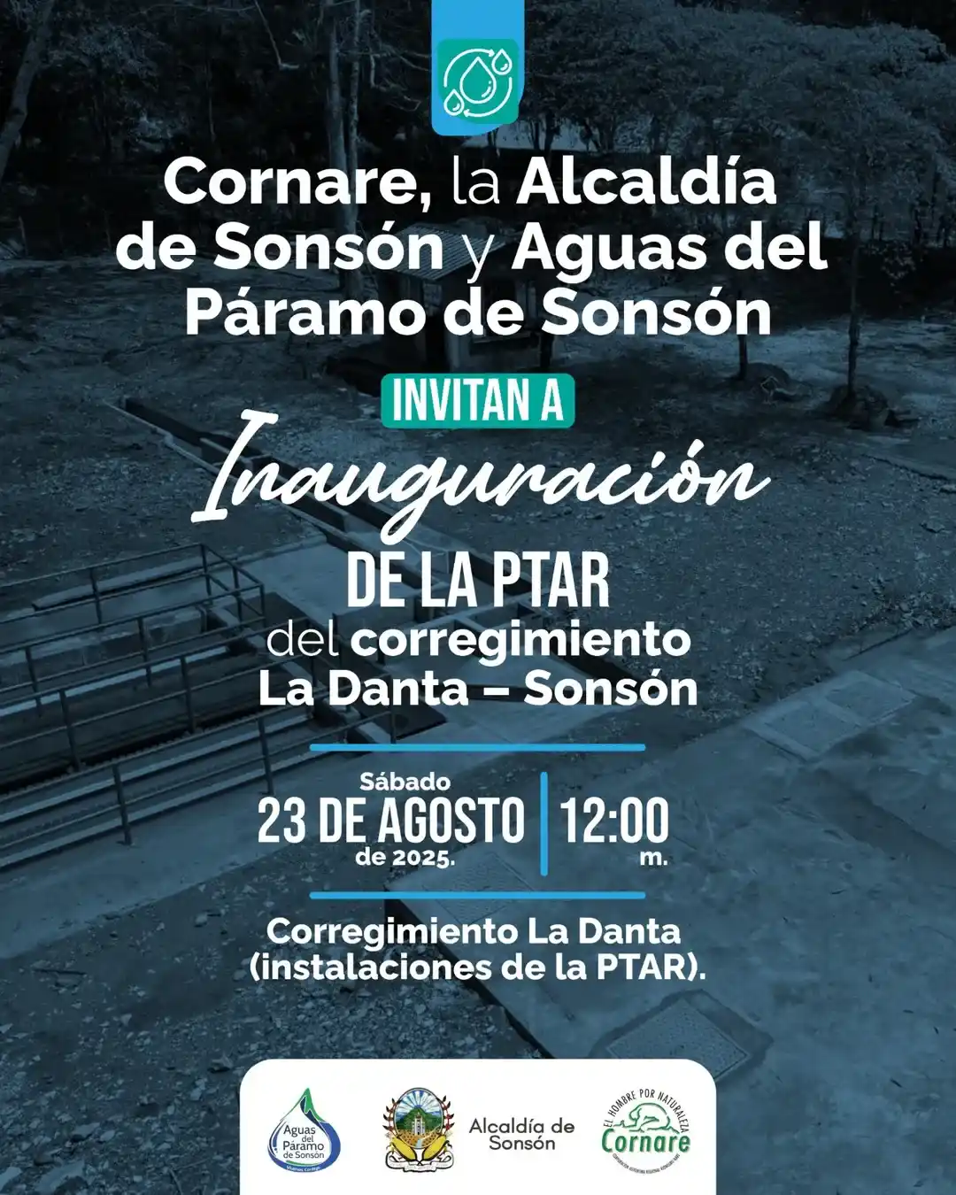 Inauguración de la PTAR del corregimiento de La Danta