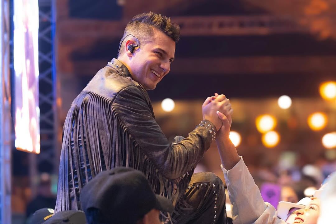 Pipe Bueno se presentó en la Fiesta del Maíz