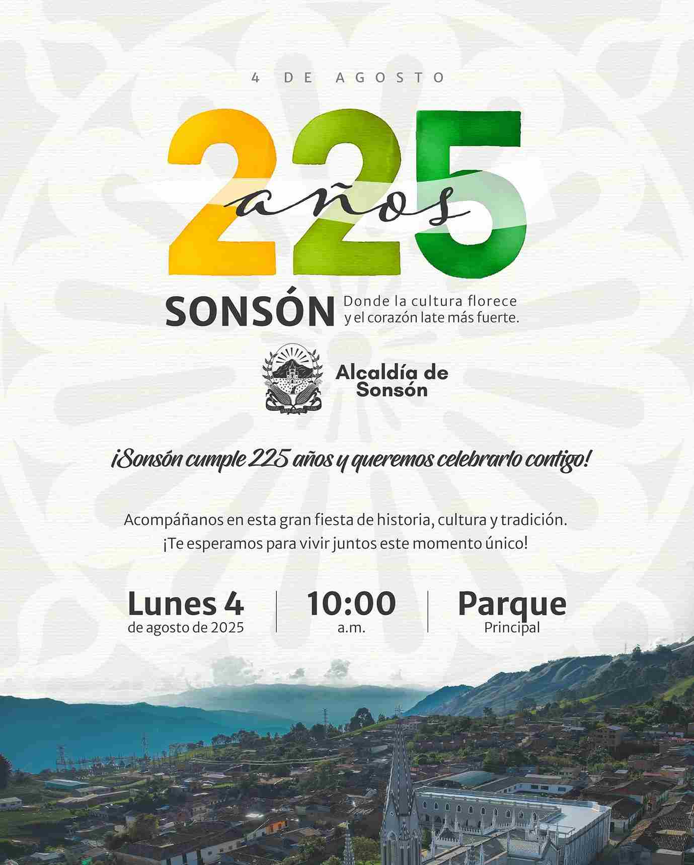 Cumpleaños de Sonsón